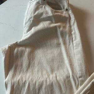 Banana Republic Cream Denim Jeans